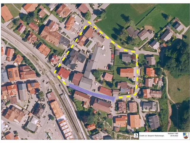 Sperrung wegen Flohmarkt